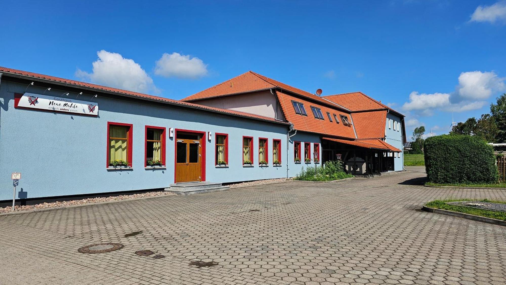 Gasthaus Neue Muehle Westhausen  Buitenkant foto