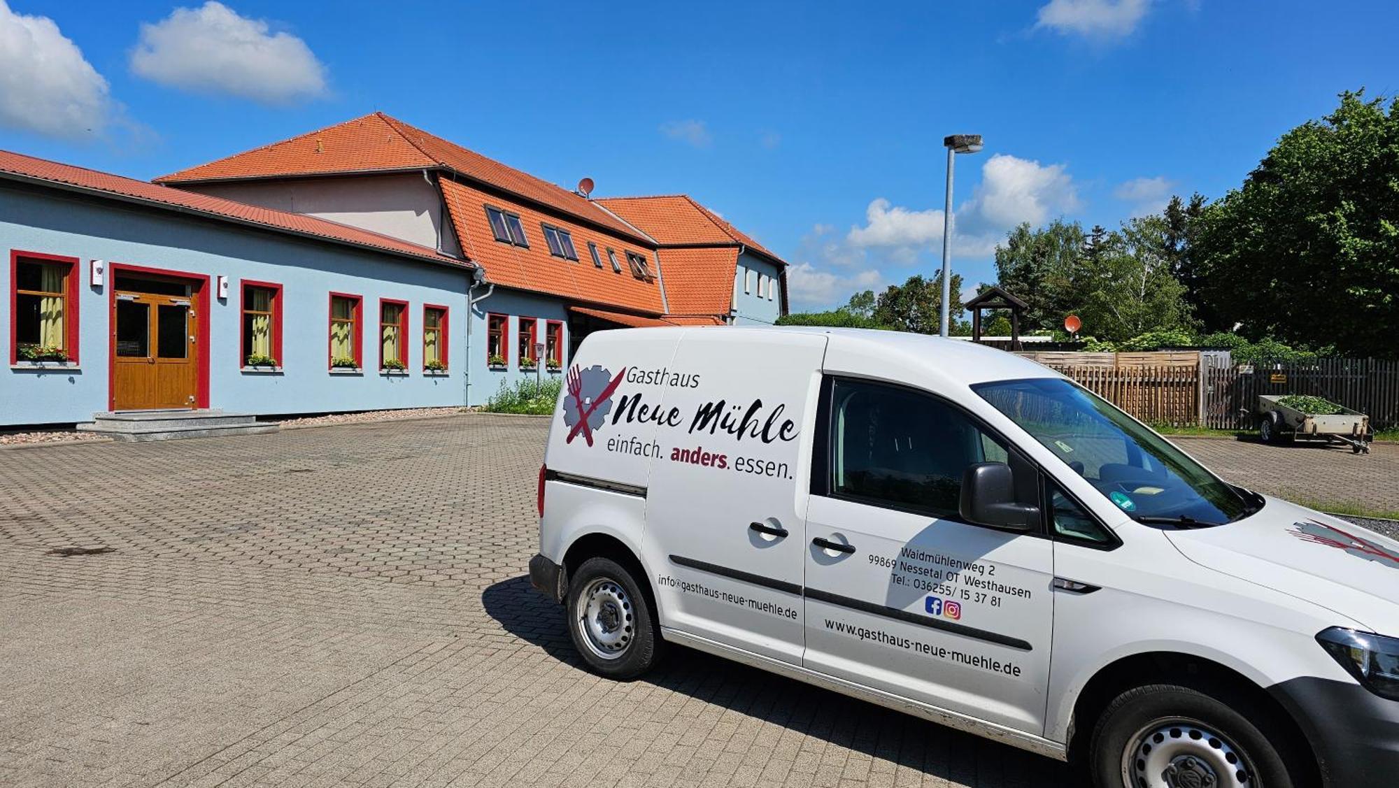 Gasthaus Neue Muehle Westhausen  Buitenkant foto